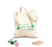 Sac de plage en polyester et coton tissu épais de 340g/m² Salon de toilettage pour animaux « Animals Best Friends » ; Clinique vétérinaire pour chiens et chats « Four Pet Shop Lovers ». Sac à dessin