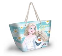 Disney Sac de Plage Soleil – La Reine des Neiges 2 (Frozen) Chill – Bleu – Taille Unique