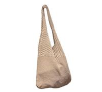 Sac de plage Hobo | Sac à main élastique tendance de pour femme - Sac de plage en crochet avec une fabrication exquise, , Refer to description