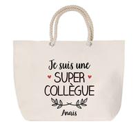 Sac de plage - PLANETEE - Anaïs - Anse corde - Grand format - Personnalisé