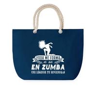 Sac de plage - PLANETEE - Anse corde Zumba Légende - Grand format - Coton - Multicolore
