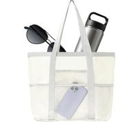 Sac de plage, sac de natation portable | La maille imperméable Fig. La fonction imperméable empêche vos affaires de se mouiller et une protection fiable lorsque vous mettez votre contenu à l'extérieur