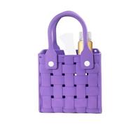 Sac de plage, sac de plage | Sac ouvert imperméable avec trous pour femme | Sac de plage léger imperméable à l'eau et au sable pour jouets et accessoires de vacances, lilas, Voir description