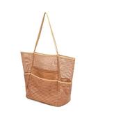 Sac de Plage,Sac Plage Sac de plage d'été multi-poches for serviettes, sac à main de voyage en maille durable, organisateur de jouets, sac de rangement de sous-vêtements imperméable for la natation(Kh