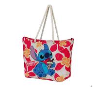 Sac de Plage Soleil - Disney Lilo et Stitch Ice Cream - Rose - Taille Unique