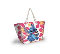 Sac de Plage Soleil - Disney Lilo et Stitch Ice Cream - Rose - Taille Unique