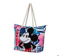 Sac de Plage Soleil - Disney Mickey Mouse Blossom - Multicolore - Taille Unique