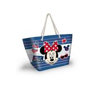 Sac de Plage Soleil - Disney Minnie Mouse Summer - Bleu - Taille Unique