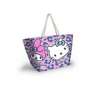 Sac de Plage Soleil - Hello Kitty Safari - Rose - Taille Unique