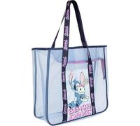 Sac de Plage Stitch Disney pour Enfant et Adulte - Grand Sac de Plage Résistant et Léger avec Grande Capacité, Idéal pour Vacances, Piscine et Été - Cerdá Life’s Little Moments