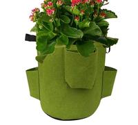 Sac De Plantation De Fraises - Jardinière Suspendue Pour Fraises | Sacs De Culture De Fleurs Respirants | Conteneur De Plantation De Tomates En Feutre Tête En Bas 5 Gallons Pour Légumes | Sac De Cultu
