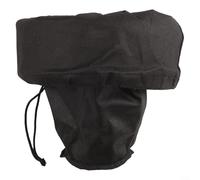 Sac de plantation flottant de 25 cm de diamètre en tissu non tissé noir avec rétention du sol et protection des racines pour bassins, jardins et plans d'eau