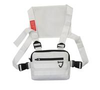 Sac de plate-forme de poitrine Sac à taille multifonctionnelle Bag la taille la la pour la randonnée Camping Camping White pour l'extérieur