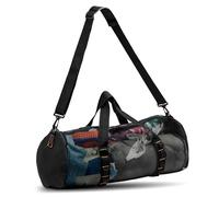 Sac de plongée en mailles de grande capacité Sac de plongée respirante ＆ Sac de plage en mailles à sec rapide avec bandoulière réglable Léger ＆ Sac de majuscule en filet en maille pour les sports nau