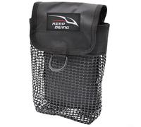 Sac de plongée robuste avec bouée de marquage de sécurité et poche de rangement en maille pour un transport fiable du matériel de plongée (orange fluo)