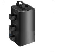 Sac de poids 10 L avec design résistant au vent, pour sécuriser les tentes extérieures et les structures d'abri (noir)