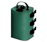 Sac de poids à eau 10 L pour une utilisation en extérieur, bâche coupe-vent pour garder les tentes et les auvents sécurisés par temps venteux (vert)