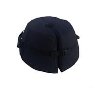 Sac de poids pour base de parasol - Sac de sable robuste en tissu Oxford 600D pour terrasse extérieure et parapluies cantilever, support rond coupe-vent avec ergonomique (sac de sable)