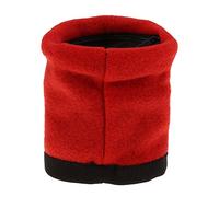 Sac de poignet pour sports de plein air, course à pied, jogging, exercice, gym, sac de poignet, double face, avec fermeture éclair, rouge, 9 x 10 cm