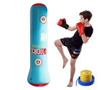 Sac de poinçonnage Gonflable pour Les - Bag la Boxe | Jouet Sac Sable Amusant avec Pompe Exercice d'exercice Jeu en Plein air intérieur améliore l'activité Fitness l'équilibre coordinat