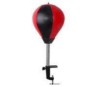 Sac de poinçonnage - Trainer à balle de vitesse, équipement de boxe de bureau | Boule de soulagement de contrainte, Horde Duty Desk Blamp Portable Office Workout Toolt Outor Autochtone Punching Ball M