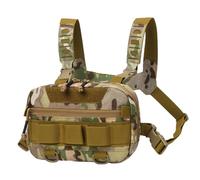 Sac De Poitrine - 24x16x6cm Tissu Oxford 20L | Sac Banane En Maille | Ssac De Poitrine De Course | Ssac De Sport En Plein Air Multi-poches Pour Le Cyclisme, La Pêche, La Randonnée, Les Voyages Et Le T