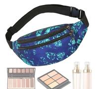 Sac de poitrine à bandoulière, sac à bandoulière pour adolescents, Pochette de loisirs Sac à bandoulière à la mode polyvalent, Étui pour téléphone portable, sac banane léger pour femmes, pour les réun