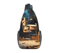 Sac de poitrine à croix de grande capacité, élégant et durable pour les trajets quotidiens, les voyages, les activités de plein air