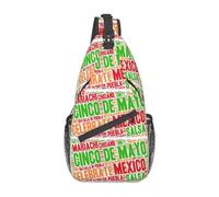 Sac de Poitrine Cinco De Mayo-5, Design Pratique pour déplacements et Sport, Mixte.
