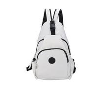 Sac de poitrine de capacité : sac à dos imperméable, un portefeuille | d'épaule à poches multiples, sac à dos croisé réglable, organisateur de durable, transporteur de, bleu