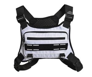Sac de Poitrine de Course - Pochette Haute visibilité, système de Port de Sangle Flexible, Support de Confort de Circulation d'air, Support d'équipement de Mouvement sécurisé | pour l'escalade V