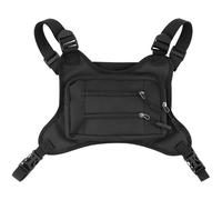 Sac de poitrine de sport pour homme et femme, sac de course léger avec support de téléphone, imperméable, résistant à l'usure, pour l'entraînement, le ski, le cyclisme, la randonnée et la moto
