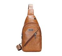Sac de poitrine en polyuréthane pour homme - Tendance - Décontracté - Transparent, BW2., Taille unique