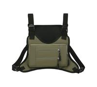 Sac de poitrine étanche pour sports d'extérieur - Léger - Avec plusieurs poches - Pour le cyclisme, la randonnée, a