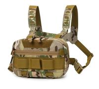 Sac de poitrine imperméable pour la pêche, poids léger, sacs à dos, sacs à dos de course à pied, gilet de voyage, sac à l'avant, poitrine de sport pour femme et homme