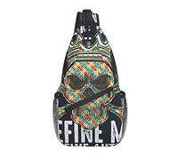 Sac De Poitrine L'Autisme Ne Peut Pas Me Définir Petit Sac À Bandoulière Loisir Léger Et Étanche Sacoche Homme, Pour Camping, Randonnée, Escalade