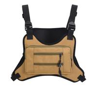 Sac De Poitrine pour Hommes - Poche De Gilet Oxford Étanche avec Espace De Stockage Supplémentaire - Sac De Veste pour La Course À Pied | pour Plein Air, Entraînement, Randonnée, Cyclisme, Pêche,