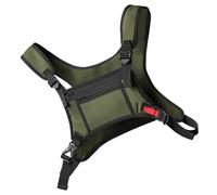 Sac de poitrine réglable, sac de course à pied, équipement d'entraînement, résistant à l'eau, capacité de stockage supplémentaire, 21,6 x 41,9 cm pour les exercices décontractés et les activités