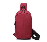 Sac de poitrine, sac à bandoulière multifonctionnel, matériau polyester, sac à bandoulière léger et confortable, sac à bandoulière de loisirs, adapté pour un usage quotidien, l'équitation en plein