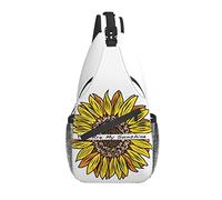 Sac De Poitrine Tu Es Mon Tournesol Rayon De Soleil Sac De Voyage À Bandoulière Avec Bretelles Réglables Femme Sacs Triangle, Pour Voyage, Sports, Outdoor