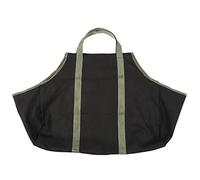 Sac de Porte-Feux de Chauffage en Toile | Porte-bûche Robuste pour cuisinière en Bois/Camping/extérieur | Sac de Rangement Portable avec poignées, 26,8 x 11,8 x 15,7 Pouces