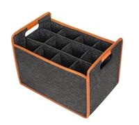 Sac de porte-vide de sac à vin, partition pour 12 bouteilles | Organisateur portable du stockage de vin avec emprise pour pique-nique, voyage, camping, fêtes en plein air, transport de boissons, acces