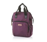 Sac de poussette Chipolino, sac à dos avec matelas à langer, bretelles réglables, Farben:Violet