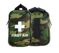 Sac de premiers intervenants, sac à dos de survie camouflage sac de rangement pour médicaments, sac de rangement portable pour camping, bureau, école, fitness, vert militaire, Refer to description,