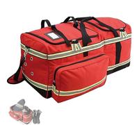 Sac de premiers intervenants vide professionnel pour EMT, ambulancier, urgence et stockage essentiel des pompiers, Rouge