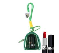 Sac de présentation transparent, pochette de présentation transparente,Sac organisateur d’écouteurs portables - Sac organisateur d'écouteurs anti-poussière, vitrine d'objets de collection avec fermetu
