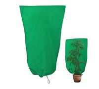 Sac de Protection des | Sacs en Tissu antigel | Sac de Protection imperméable en Tissu antigel avec Cordon de Serrage pour potagères et Fleurs