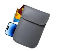 Sac de protection des signaux de téléphone portable, support de blocage de signal, cuir flexible et blindage multicouche | Étui de sécurité de données anti-suivi pour appareils électroniques, conduite