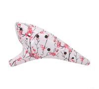 Sac de protection en résine pour ocarina 12 trous (fleur) | Accordage précis, riche, style craquelé de glace, touche C alto, construction en résine lisse
