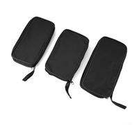 Sac de protection en toile noire pour multimètres numériques, coque souple antichoc et étanche compatible avec différentes marques, offerte dans les tailles S, M, L (L)